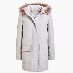 Women’s j crew gray coat